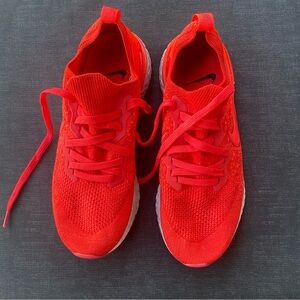 Nike Red Lightweight Sneakers